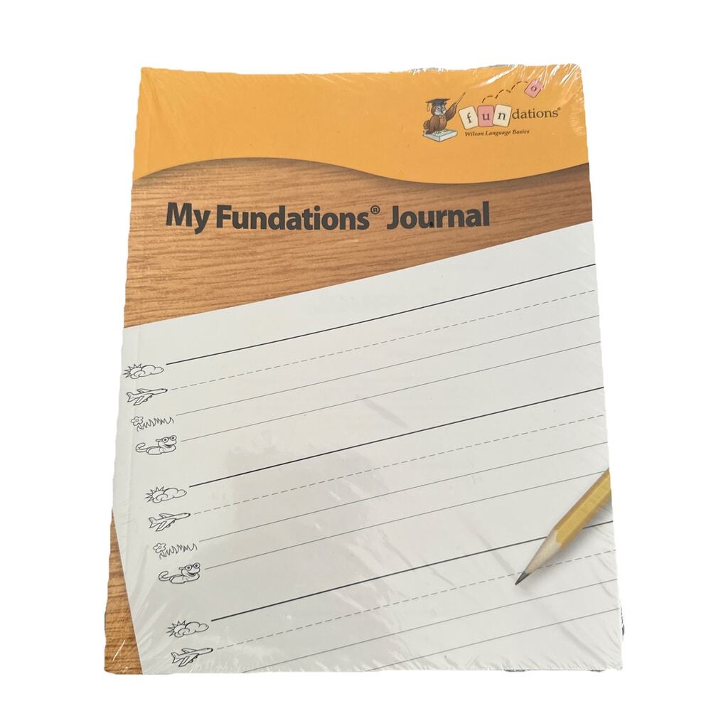 Wilson Language Basics Works My Fundations Journal 8 Pack Brand New Writing